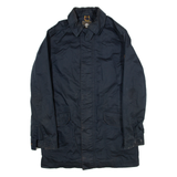 Waterproof Mens Jacket Blue Nylon S