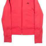 ADIDAS Womens Track Jacket Pink UK 10