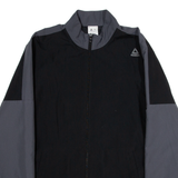 REEBOK Mesh Lined Mens Track Jacket Grey M