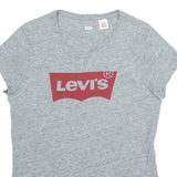 LEVI'S Womens T-Shirt Grey M