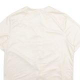 KARL KANI Mens Jersey Beige Button Neck L