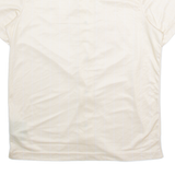 KARL KANI Mens Jersey Beige Button Neck L