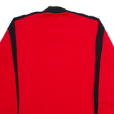 PUMA Padded Shoulders Mens Jersey Red Long Sleeve M