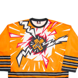 TEC Hockey Mens Jersey Orange Long Sleeve L