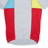 Nabhole Cycling Mens Jersey Grey 1/4 Zip M