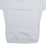 Nabhole Cycling Mens Jersey Grey 1/4 Zip M