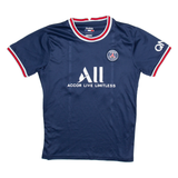 PARIS MESSI 30 Mens Football Shirt Jersey Blue S