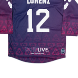 CONTE Evz Hockey Mens Jersey Purple Long Sleeve V-Neck M