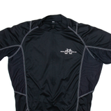 Cycling Mens Jersey Black 1/2 Zip L