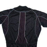 Cycling Mens Jersey Black 1/2 Zip L