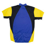 TAS Cycling Mens Jersey Blue 1/4 Zip L