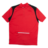 HT Cycling Mens Jersey Red 1/4 Zip L