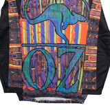 FAST Cycling Mens Jersey Grey Long Sleeve 1/4 Zip M