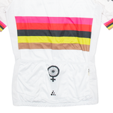 CRAFT Cycling Full Zip Womens Jersey White S