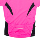 KARRIMOR Cycling Womens Jersey Pink 1/4 Zip S