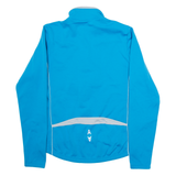 CROSSWAVE Cycling Mens Jersey Blue Long Sleeve 1/2 Zip M