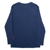 LEVI'S Mens T-Shirt Blue Long Sleeve M