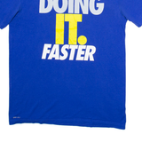 NIKE Mens T-Shirt Blue M