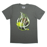 ADIDAS Mens T-Shirt Grey M