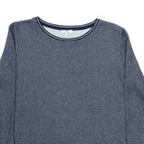 TOM TAILOR Mens T-Shirt Blue Long Sleeve S