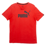 PUMA Mens T-Shirt Red S
