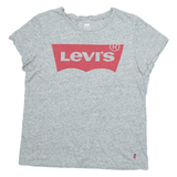 LEVI'S Womens T-Shirt Grey S