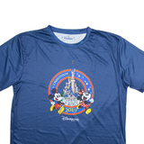 DISNEYLAND PARIS 1/2 Marathon 2019 Womens T-Shirt Blue XL