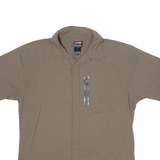 THE NORTH FACE Mens Plain Shirt Brown Nylon M