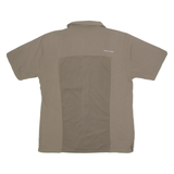 THE NORTH FACE Mens Plain Shirt Brown Nylon M
