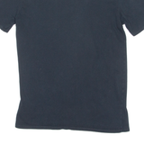 NIKE Mens T-Shirt Black Crew Neck S