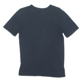 NIKE Mens T-Shirt Black Crew Neck S