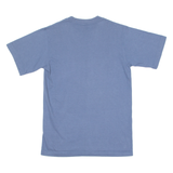 COTTON DELUXE Aloha Mens T-Shirt Blue Crew Neck S