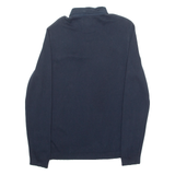 TED BAKER Mens Polo Shirt Blue Diamond Long Sleeve M