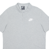 NIKE Mens Polo Shirt Grey XL
