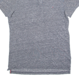 TOMMY HILFIGER Slim Fit Mens Polo Shirt Grey S