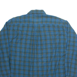 TIMBERLAND Mens Shirt Blue Check Long Sleeve XL