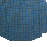 TIMBERLAND Mens Shirt Blue Check Long Sleeve XL