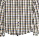 DKNY Mens Shirt Grey Check Long Sleeve XL