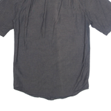 CARHARTT Relaxed Fit Mens Plain Shirt Grey Short Sleeve S