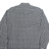 ACKERMANN Mens Shirt Grey Check Long Sleeve L