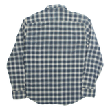 LEVI'S Slim Fit Mens Shirt Blue Check Long Sleeve L