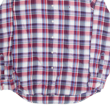 TOMMY HILFIGER Mens Shirt Red Check Long Sleeve XL