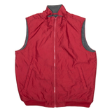 CHAPS Blanket Lined Mens Gilet Red M