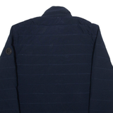 MICHAEL KORS Down Insulated Mens Quilted Jacket Blue Nylon S