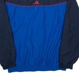 ADIDAS Mens Track Jacket Blue L