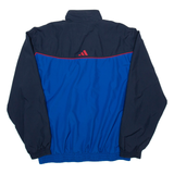 ADIDAS Mens Track Jacket Blue L