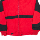 WOOLRICH Sherpa Lined Mens Coat Red Nylon L