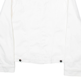 LEE Womens Denim Jacket White L