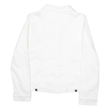 LEE Womens Denim Jacket White L