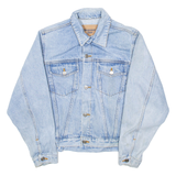 ARIZONA JEAN COMPANY Mens Denim Jacket Blue L